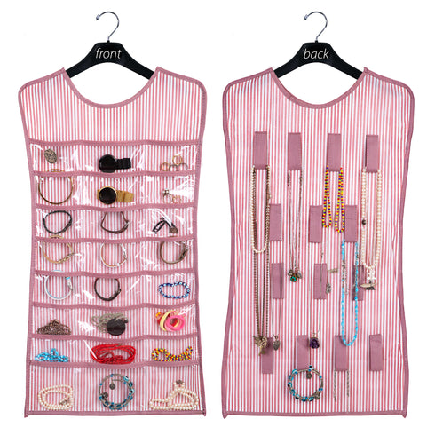 EDNA HOME Dual-sided Hanging Jewelry Organizer